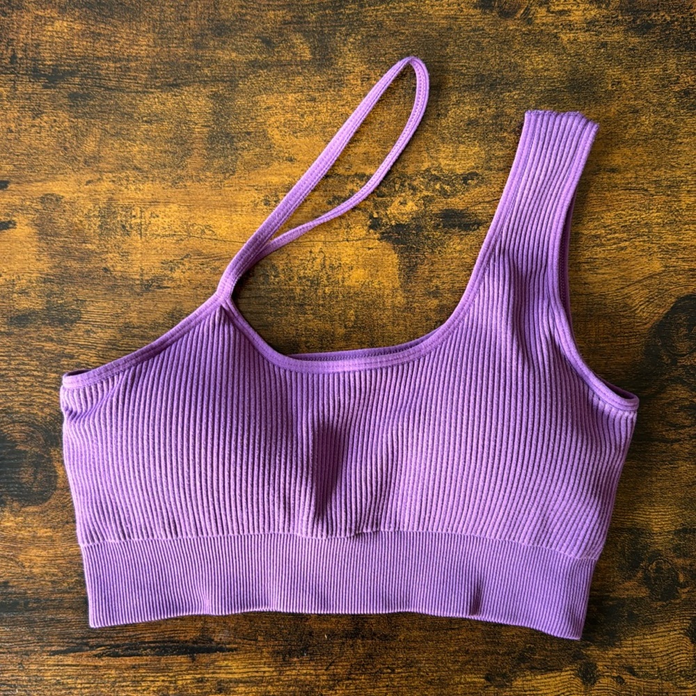 S NVGTN Violet Streamline Seamless Bra